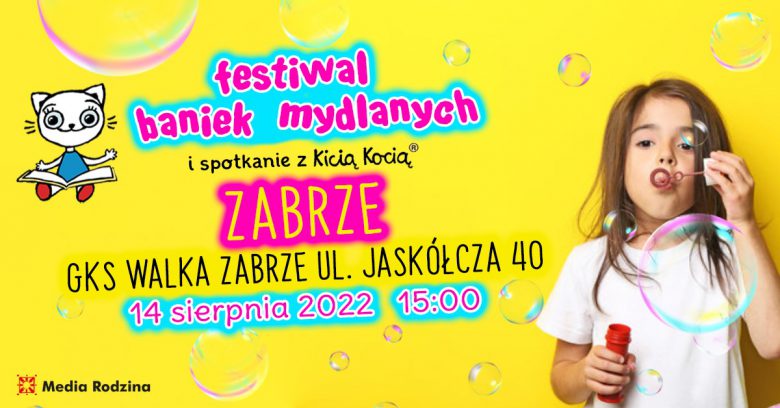 Festiwal Baniek Mydlanych w Zabrzu