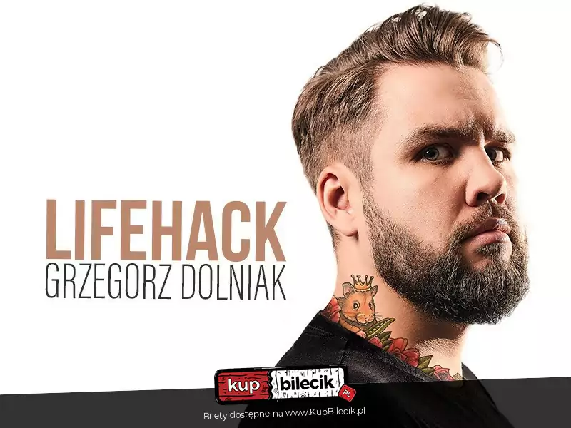 Grzegorz Dolniak stand-up Zabrze - 2023 - bilety