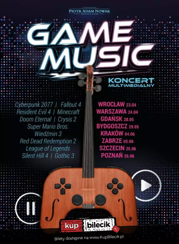 Game Music - Koncert Zabrze - Bilety