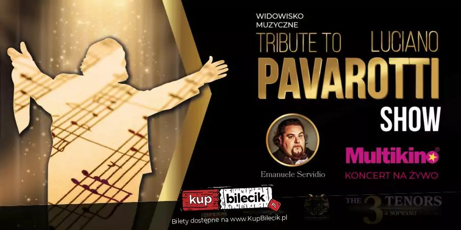 Tribute to Pavarotti Show Zabrze - Koncert 2023 - Bilety